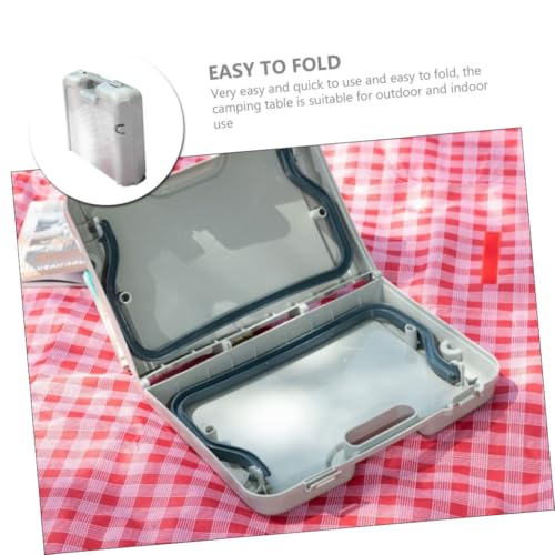 Table pliante de camping compacte pour résoudre le manque d'espace