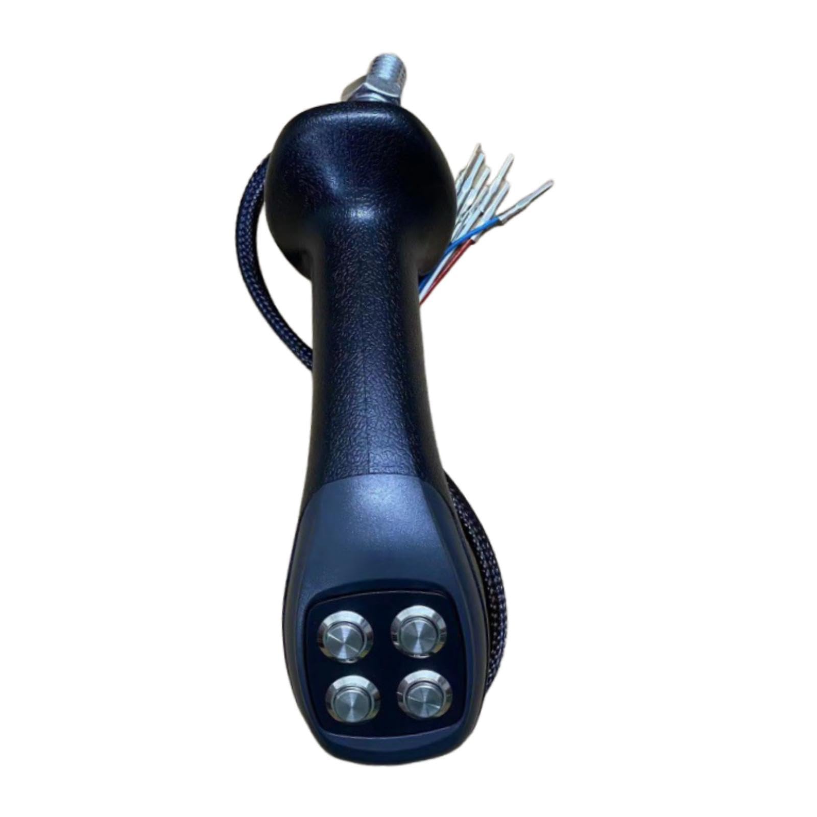 Colcolo Maniglia di presa a 4 pulsanti per leva di controllo dell'escavatore gommato, maniglie del joystick dell'escavatore, per La Mano Destra