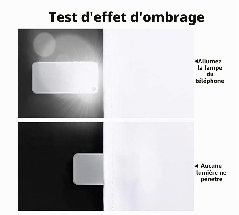 Lot de 2 Rideaux Occultants à Oeillets en Effet marbre Blanc Draperies Isolant Thermique avec à Rideau pour Chambre et Salon 110x215cmx2 Pièces