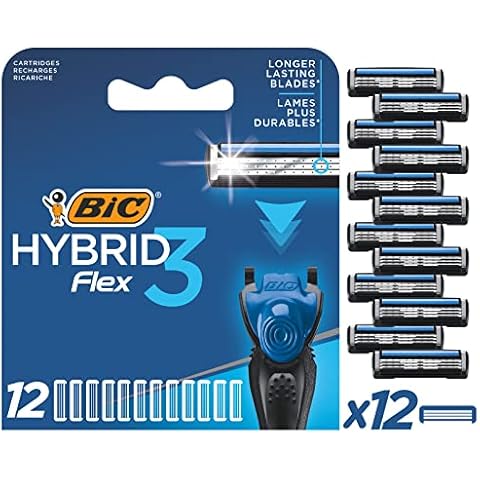 Cuchillas de Afeitar BIC Hybrid 3 Flex Hombre Cover