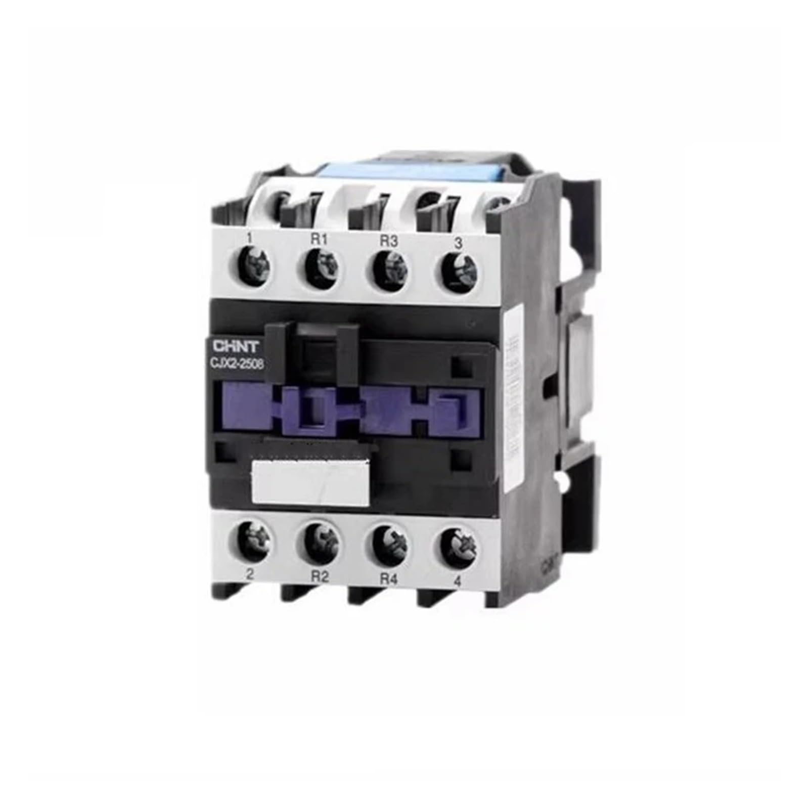 Contacteur électrique industriel CJX2-2508 220V 2NO 2NC pour rail DIN
