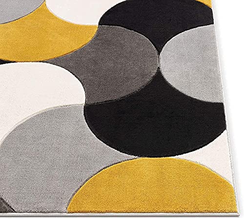 Image of Mordern Design Handmade Tufted Carpet Pure Woollen Export Quality Carpet for Living Room, Bedroom Hall [ Size 9 x 12, Color Multi A4 ]