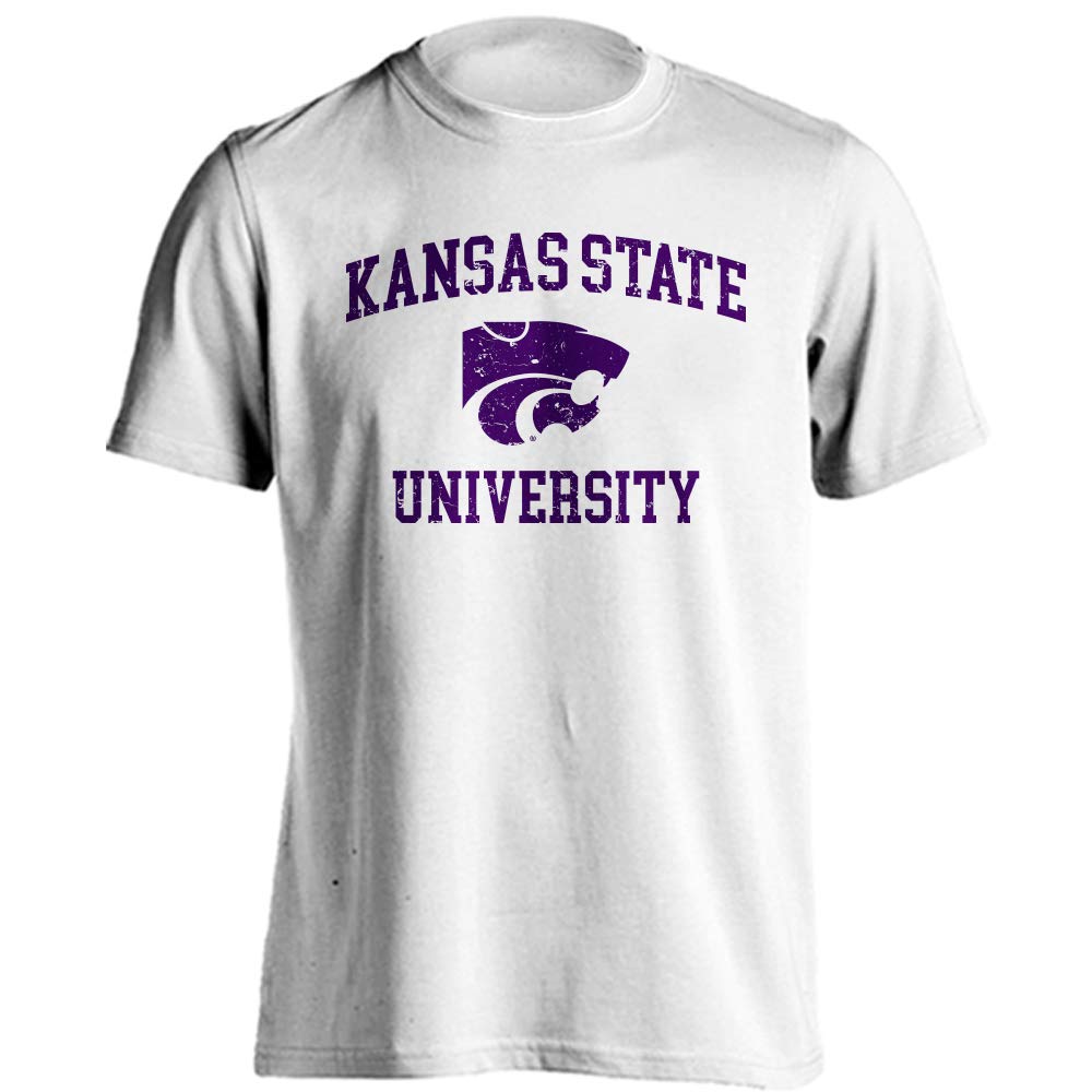 Kansas State Wildcats Distressed Retro Vintage T-Shirt