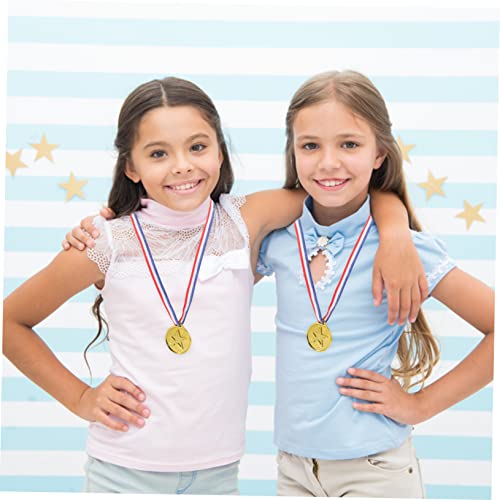 BRIGHTFUFU 8 Peças Decoração De Plástico Ornamento Pequeno Troféu Copo Pequenos Troféus Medalha Trof