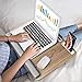 HUANUO Lap Desk - Fits up to 17 inches Laptop, Built in Wrist Pad for Notebook, Tablet, Laptop Stand with Tablet, Pen & Phone Holder - HNLD9