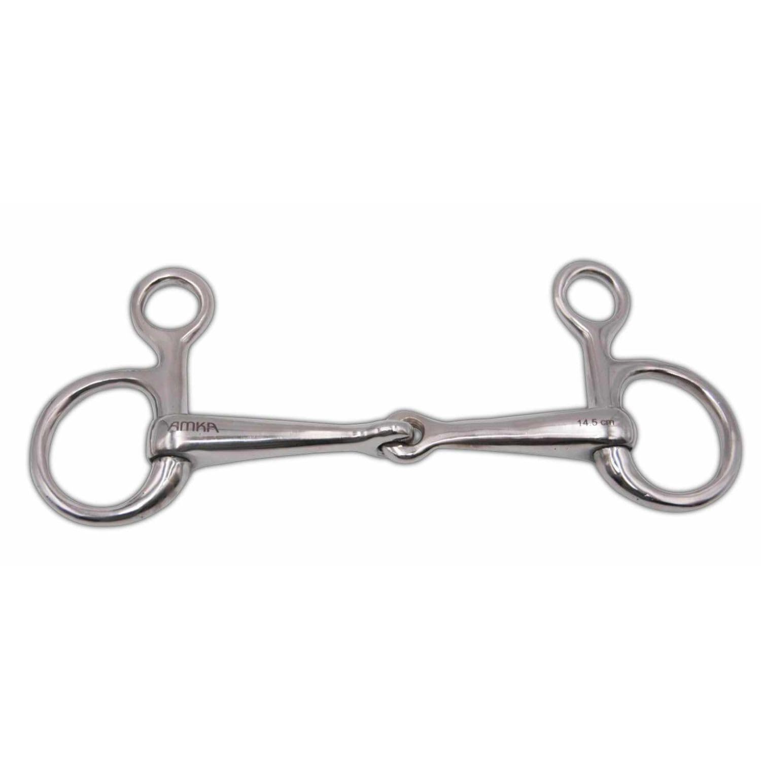 AMKA Baucher Trense Baucher Gebiss massiv einfach gebrochen