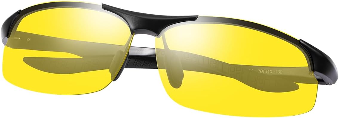 YIMI Mens Polarized Photochromic Sunglasses Outdoor Sports Driving Cycling Glasses Women Anti Glare UV400 lightweight Glasses