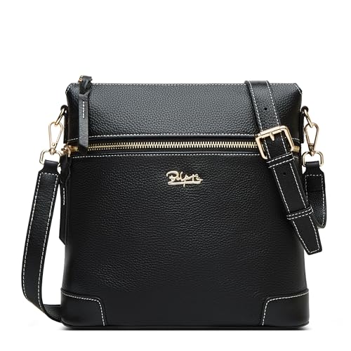 Image of BOYATU Leather Crossbody Bag for Women: Designer Shoulder Purse for Travel - Trendy Genuine Leather Handbag for Everyday