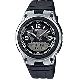 Casio Herren Uhr Analog/Digital Quarz mit Resinarmband AW-80-1A2VES