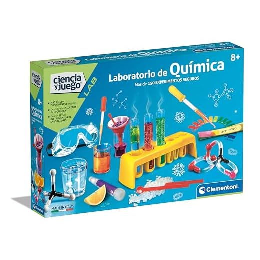 Clementoni - Laboratorio de Química, juego educativo (550821)