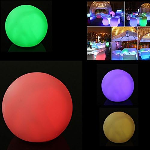 7 Color Changing Night Light Decoration Round Ball Shaped Light