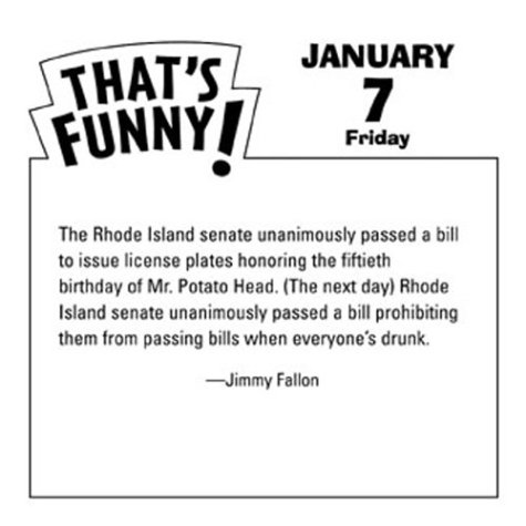 That's Funny 2005 Calendar: Funniest Lines from Your Favorite Comedians