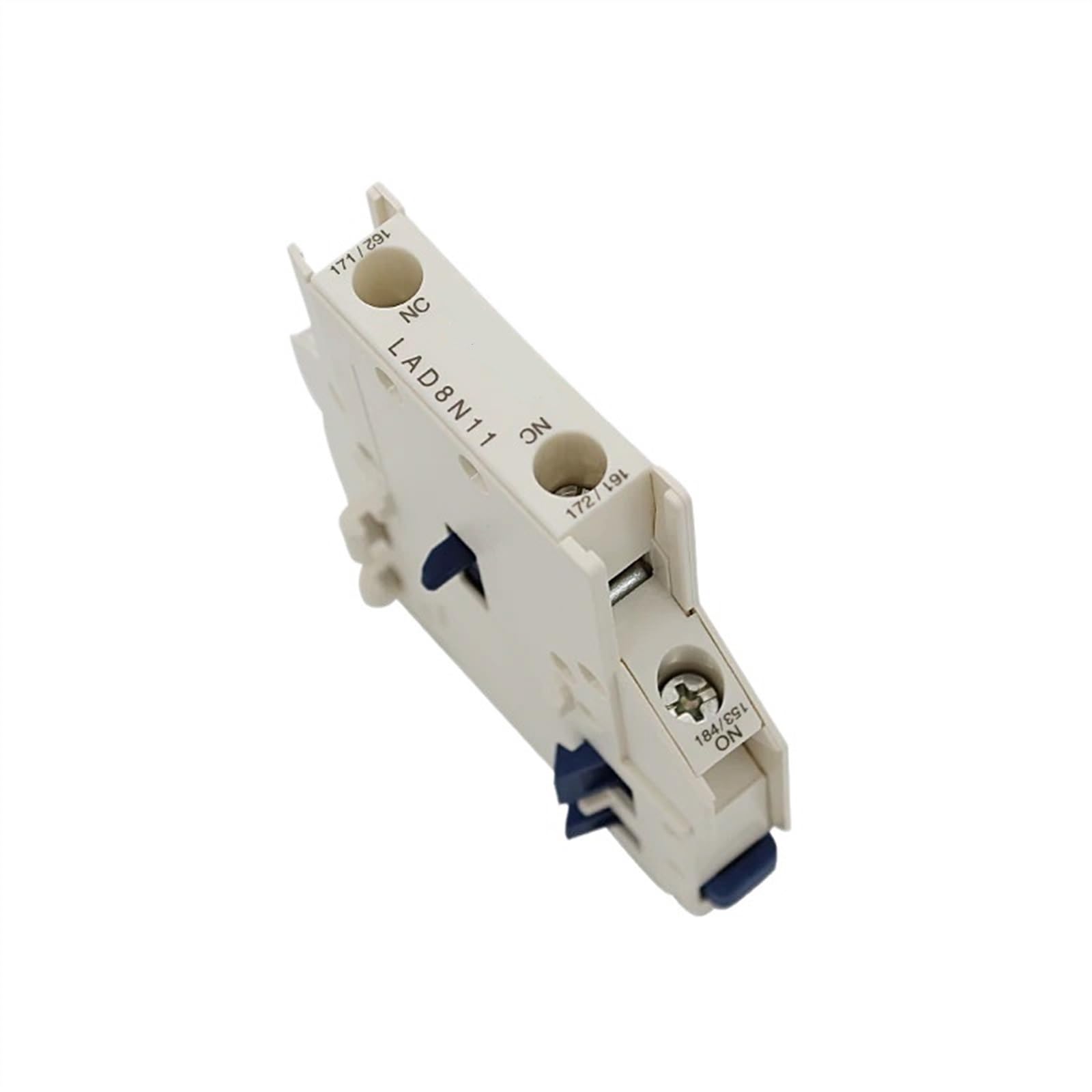 PWQBABJWL Contactor Auxiliary Contact momentary Action Screw Clamping Terminal one Open and one Closed Side Installation LAD8N11