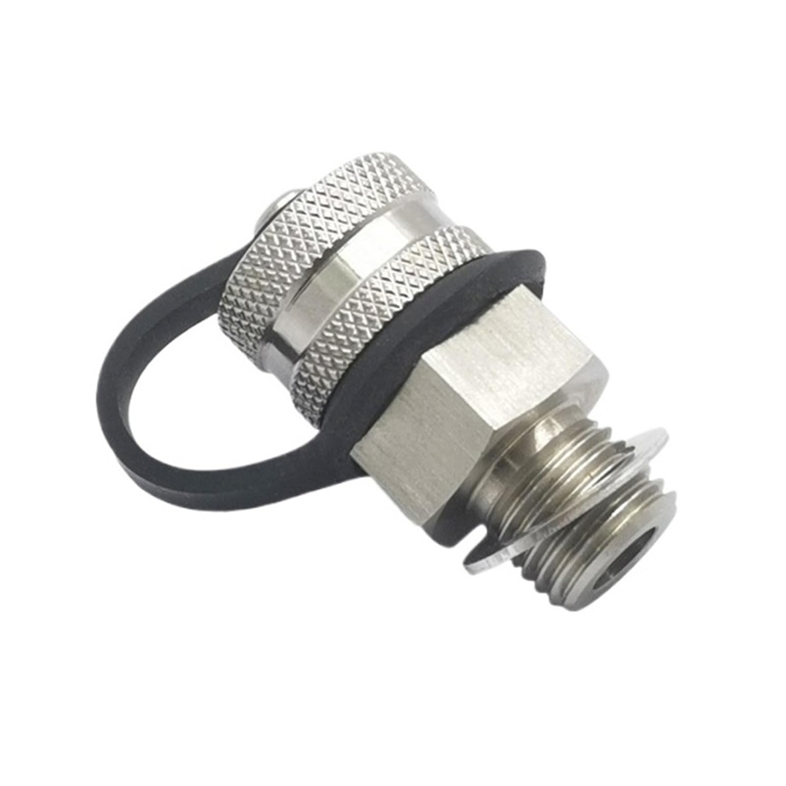 Stainless Steel M14X1.5 Quick Twist Oil Drain Valve with Hose Connection