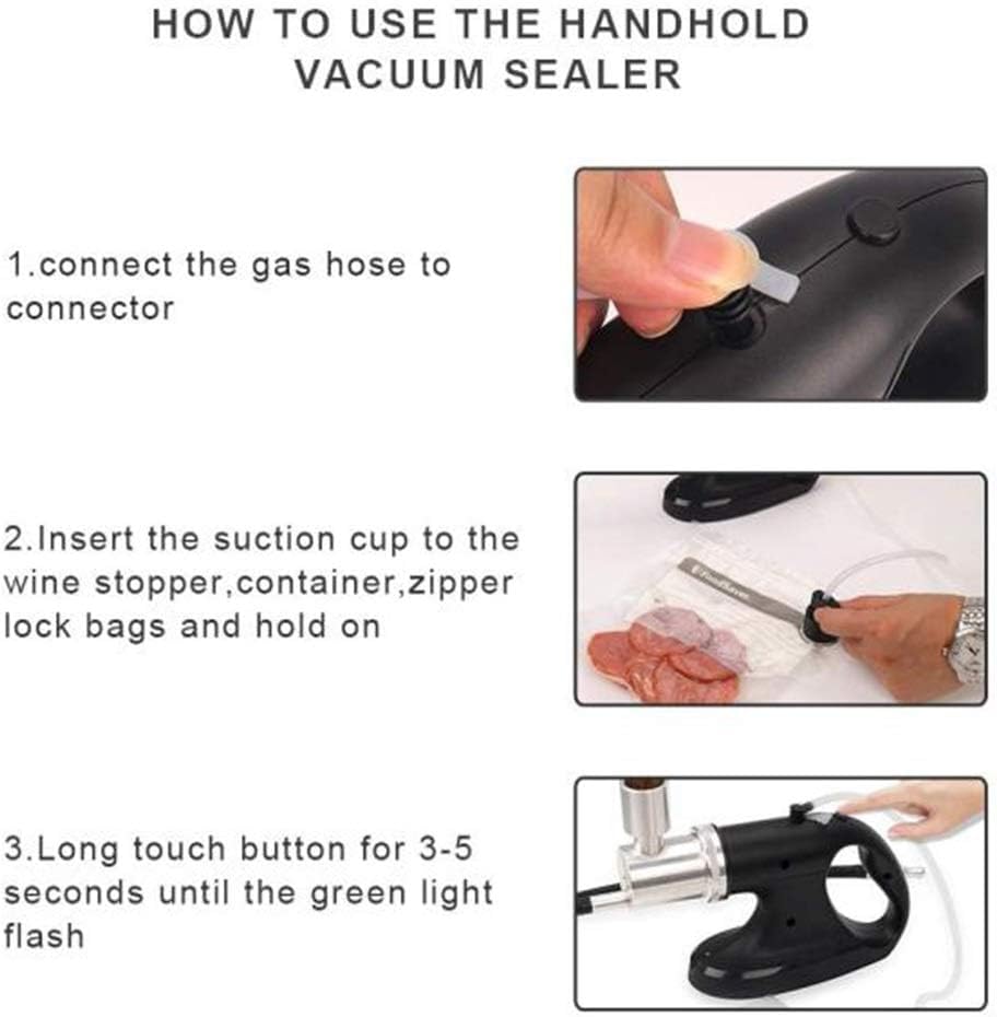 Smoking Gun, Cocktail Smoker Kit, Handheld Cold Smoking Infuser And Vacuum Function, Indoor-Outdoor Smoke Machine