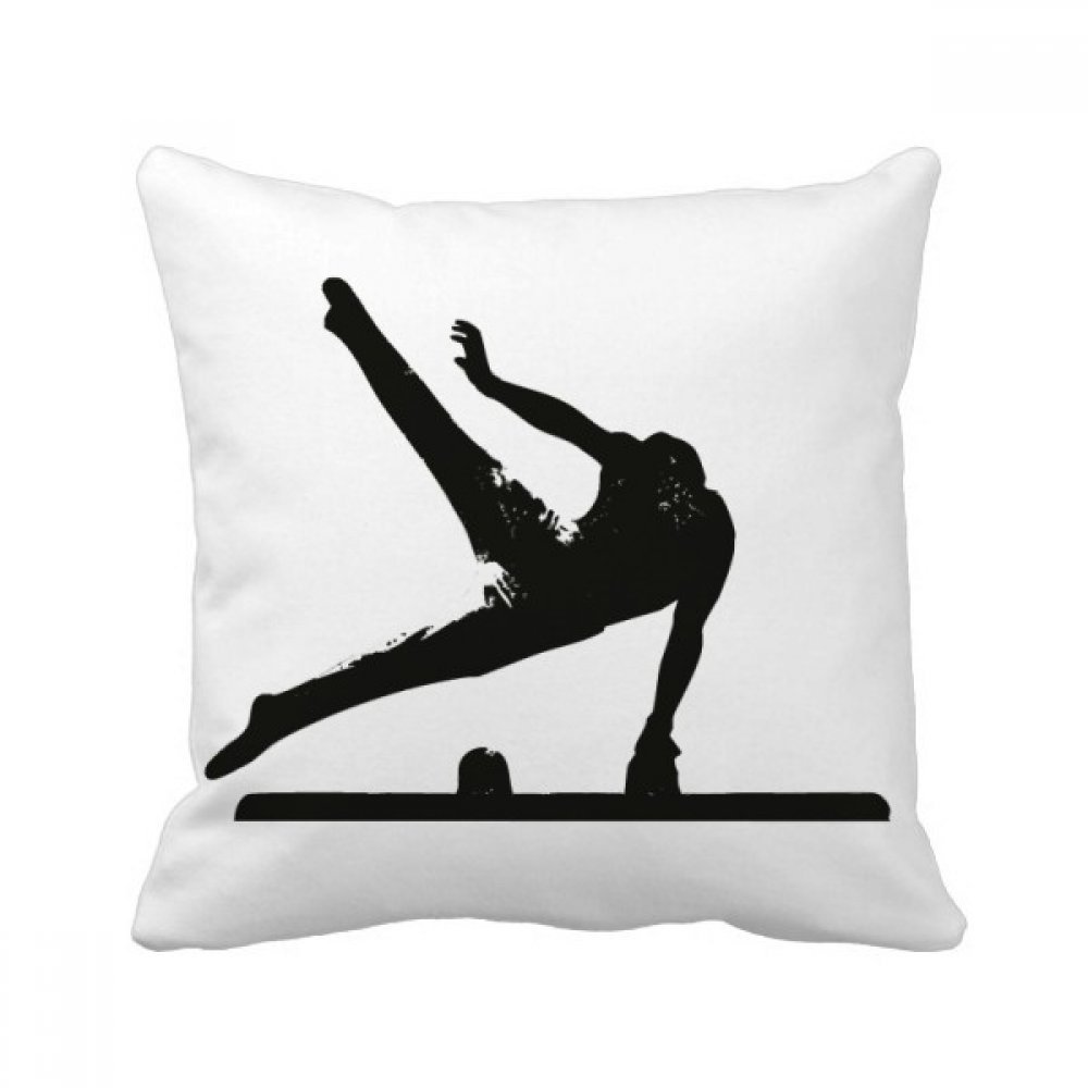 Coussin saut en hauteur 40x40cm multicolor carré pour décoration de canapé