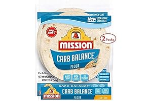 Mission Tortilla Carb Balance Flour Taco (8 ct, 12 oz.) - 2 Pack