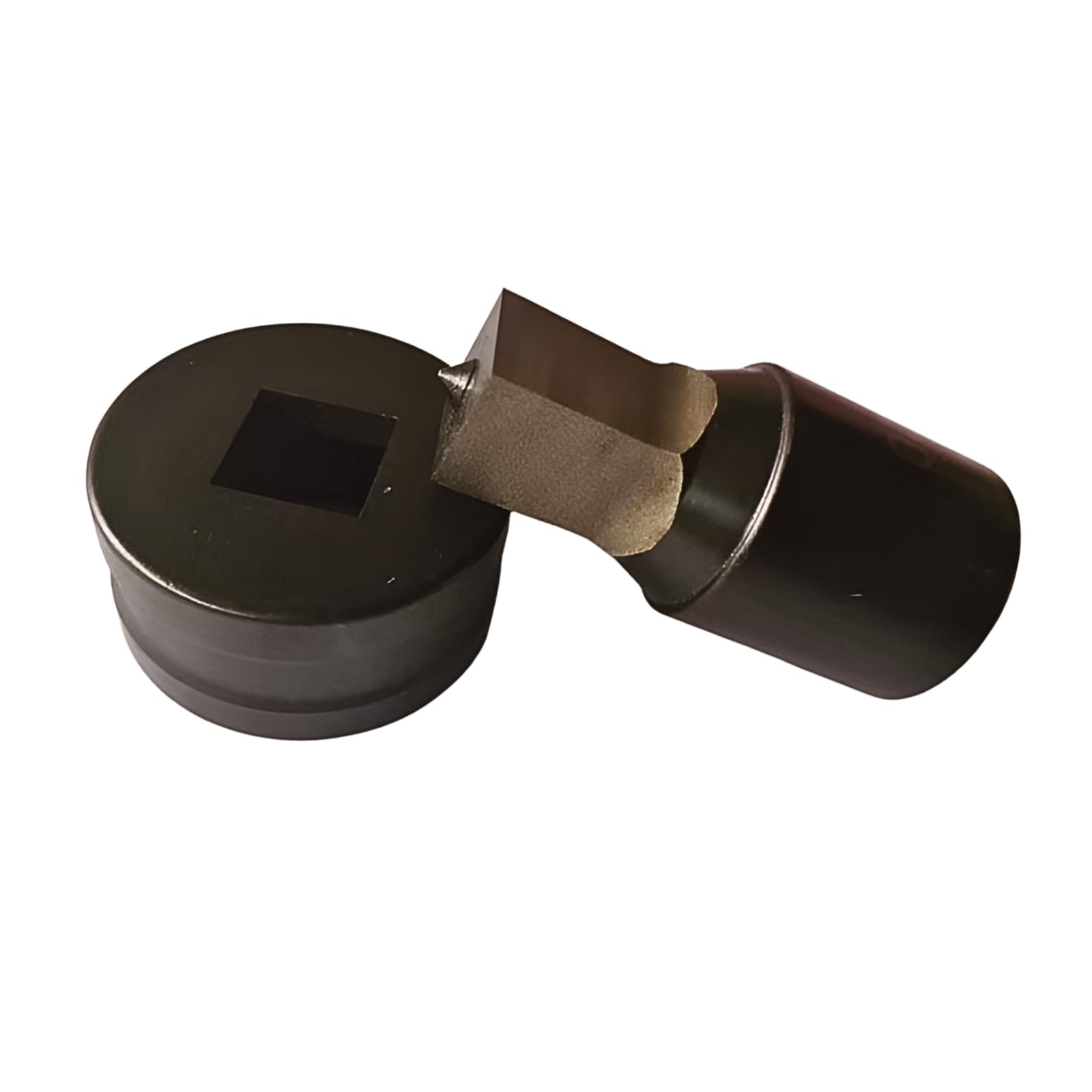 9-Piece Square Hole Punch Die Set for Hydraulic Punch Tool - Compatible with CH-70 Machine, Metal Punching Dies for Steel Sheet, Copper Plate,