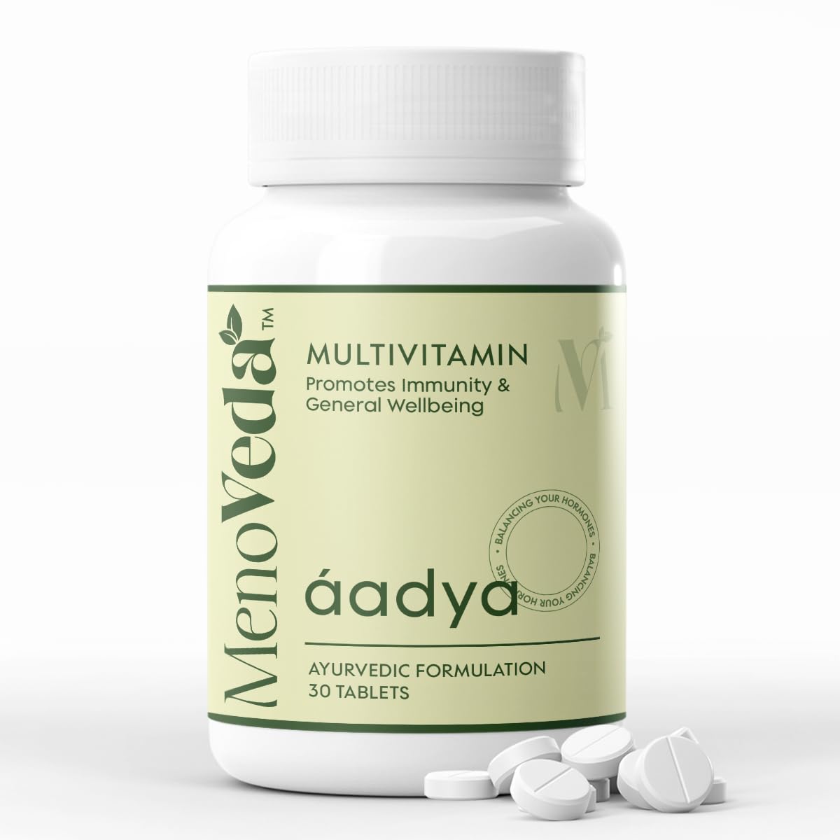 Menoveda Aadya Multi vitamin for Women 40+ 50+ | Improves Immunity, Hormonal Health, Skin, Hair & Bone - Joint Health - 100% Natural with 14 Vital Herbs | Shatawari | Ashwagandha | Giloy | Amla - 30 Tablets (B0CW3HNSR4) Amazon Price History, Amazon Price Tracker