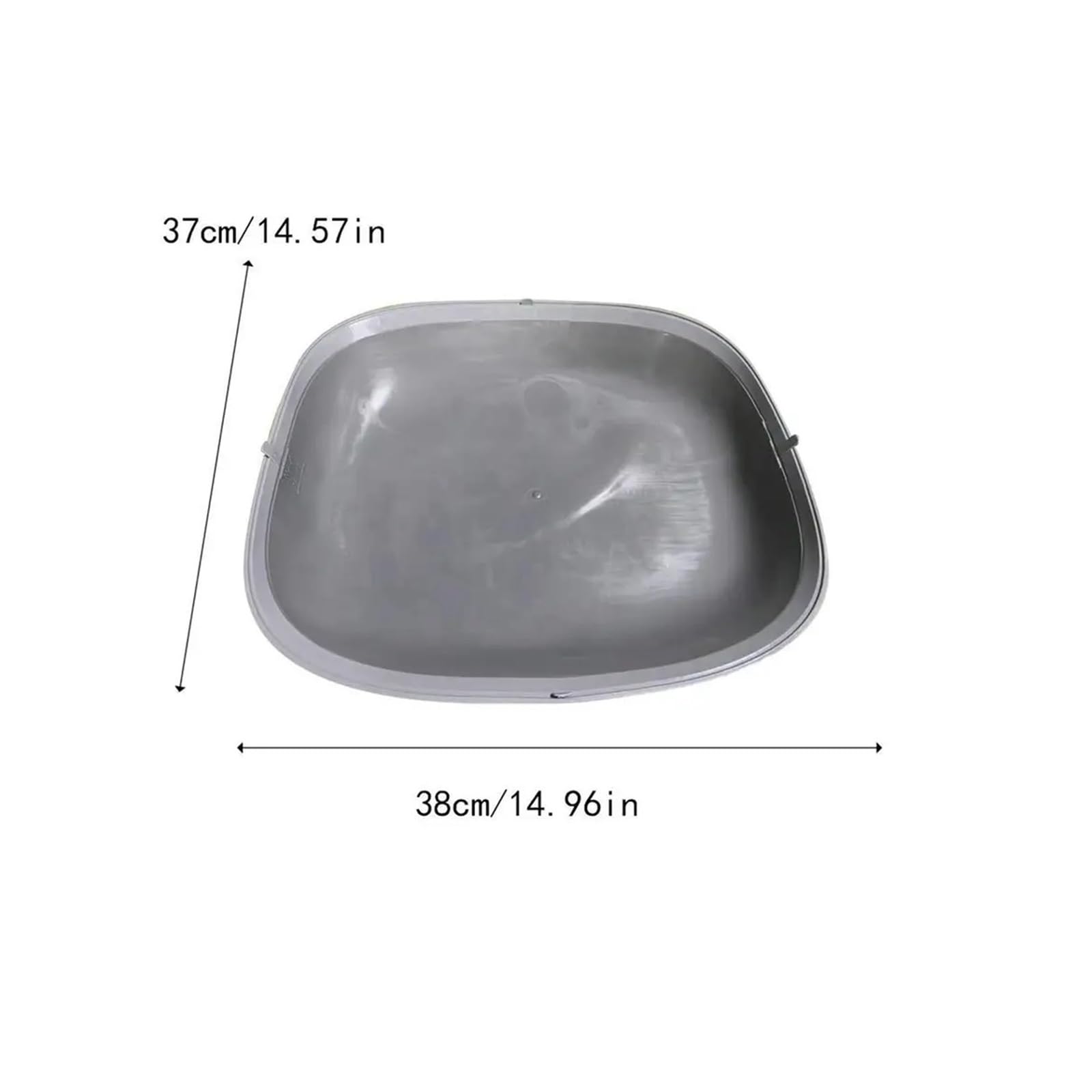 Generico Tappetino in Silicone per lettiera Automatica, Lavabile