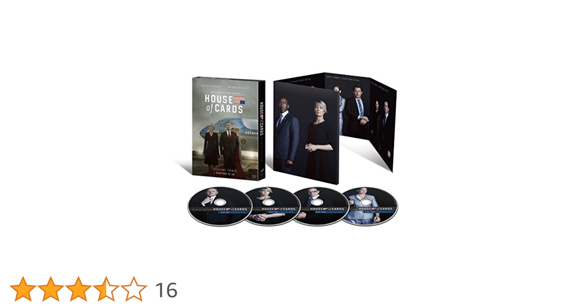 Amazon.co.jp: ハウス・オブ・カード野望の階段 SEASON 3 DVD