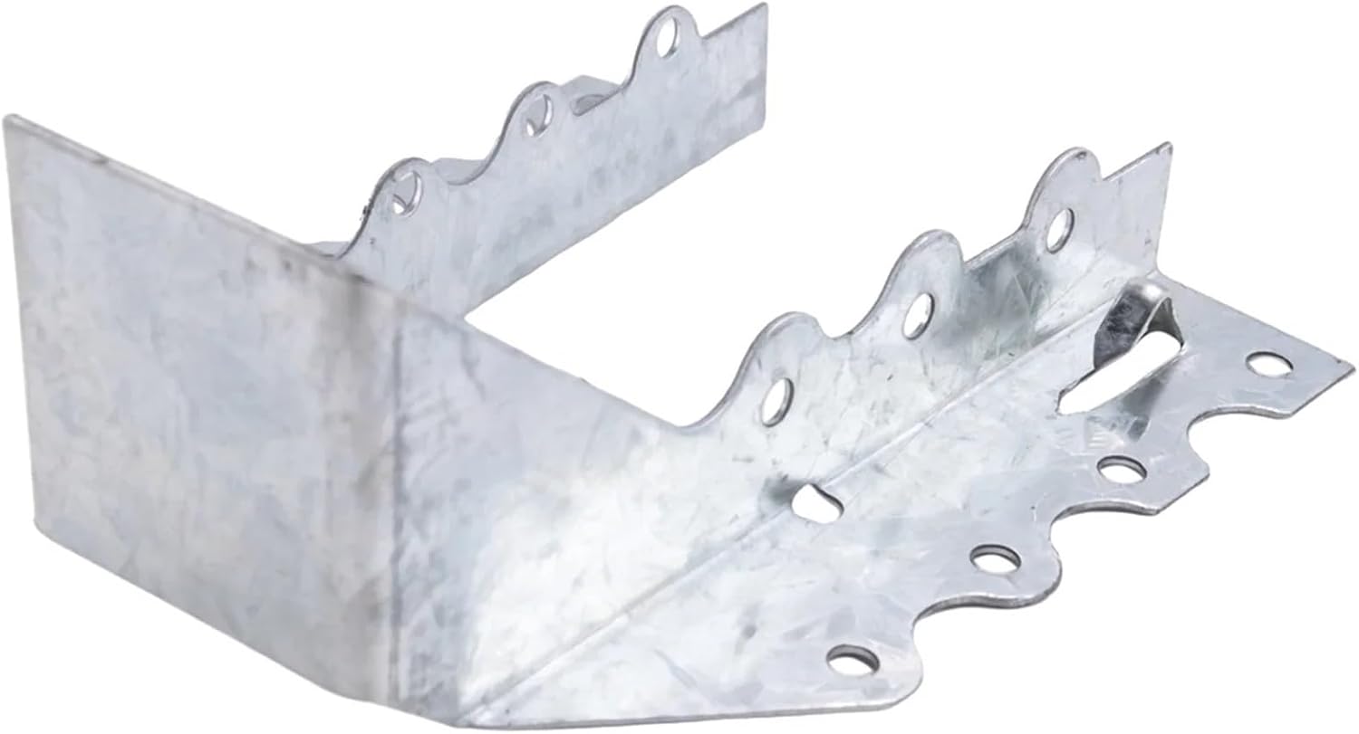 10Pcs 2x6 Joist Hanger,Gauge Double Shear Face Mount Joist Hanger, Ties for Rafters Tie Brackets for Floor