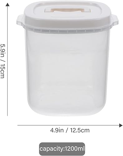 Miniatura 9 de CALLARON Contenedor de almacenamiento de alimentos cubo de arroz recipiente de cocina caja de almacenamiento de cereales caja de almacenamiento de