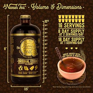 Essiac Tea 32 fl oz | A Nurse's Tea | RN-owned Company | Sheep Sorrel Roots