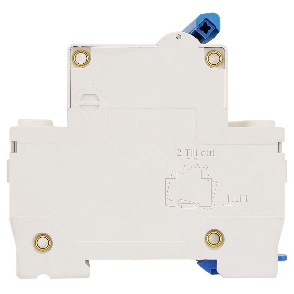 400V DZ47-63 Disjoncteur 4P 63A 6KA Disjoncteur Miniature à Courant Surcharge Court-Circuit Protection pour Lignes de Distribution D'éclairage Résidentiel