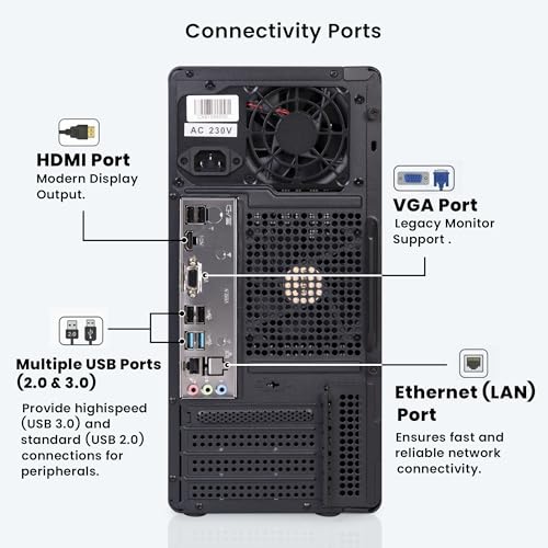 Image of NXTGN Top-Tier Business Desktop PC | Core i7 4790 3.60Hz | 16GB RAM | 512GB M.2 SSD | Windows 11 Pro & MS Office 2021 | 5G WiFi & Bluetooth | Type-C Port | Premium Metal Body | 2 Year On-Site Warranty