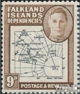 Prophila Collection Falkland Dependencies 8I Briefmarke