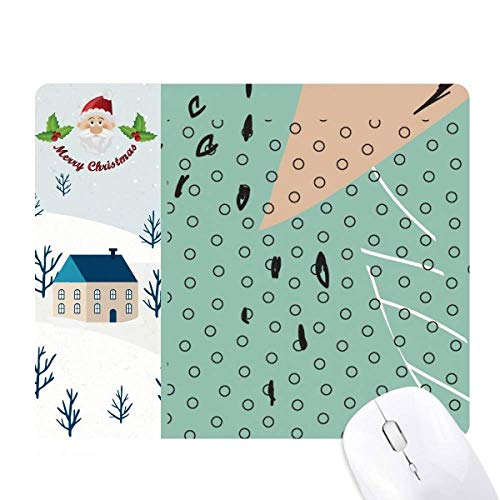 Tapis de souris cadeau de noël idéal au motif art abstrait et plantes