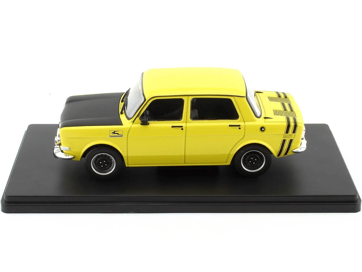 Miniature Simca 1000 Rallye 2 1970 - Whitebox 1/24 - Vert Et Noir - Neuve
