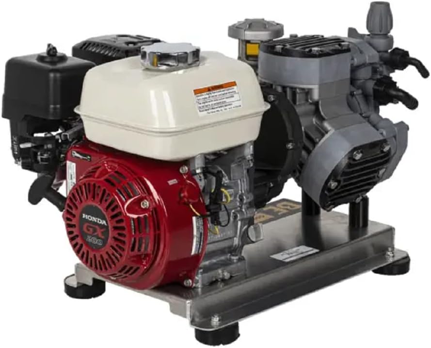 BE Power Equipment 11.0 GPM - 300 PSI Gas Soft Wash Unit with Honda GX200 Engine and Comet Diaphragm Pump SW1165HC