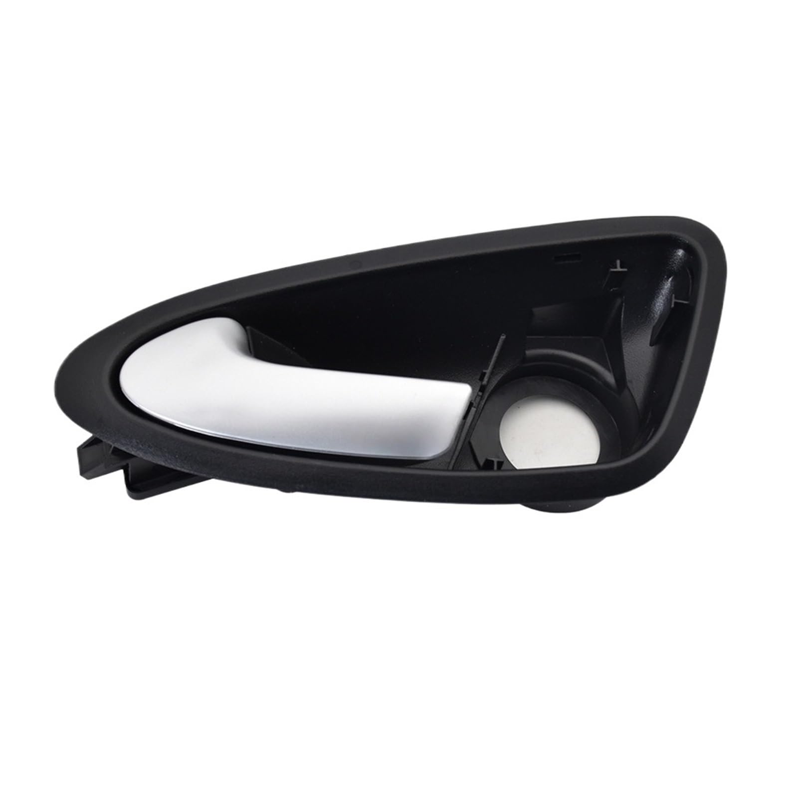 Rynvrncoe Matte Silver Fl Car Door Handle For Seat For Ibiza 2010-2022 6J1837113a 6J1837114a 6J4839113a Inner Interior Car Door Handle Part Front Back Left And Right(Matte Silver Fl)