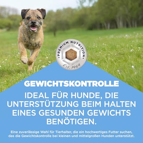 Eukanuba Weight Control Hundefutter mit Huhn für kleine- & mittlere Rassen - Fettarmes Special Care Trockenfutter zum Gewichtserhalt oder zur Diät bei Übergewicht, 15 kg – Bild 4