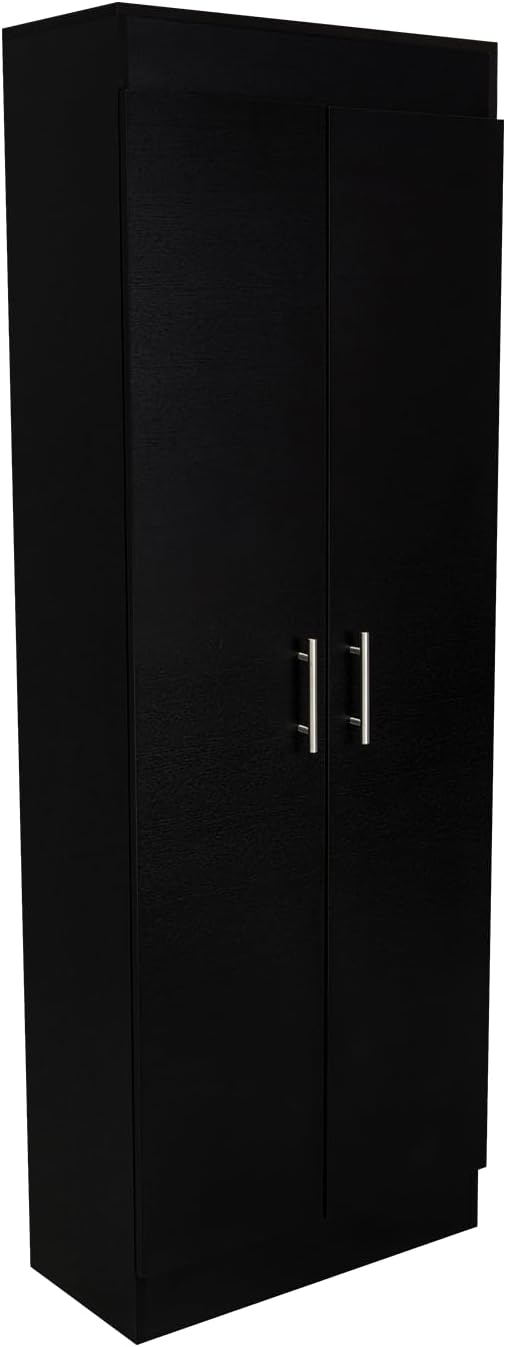 Tuhome Nepal Pantry Cabinet with Two-Door Vertical Storage, Five Spacious Interior Shelves, Easy-Access Handles, Space-Efficient Design for Organizing Groceries, Kitchenware and Everyday Essentials
