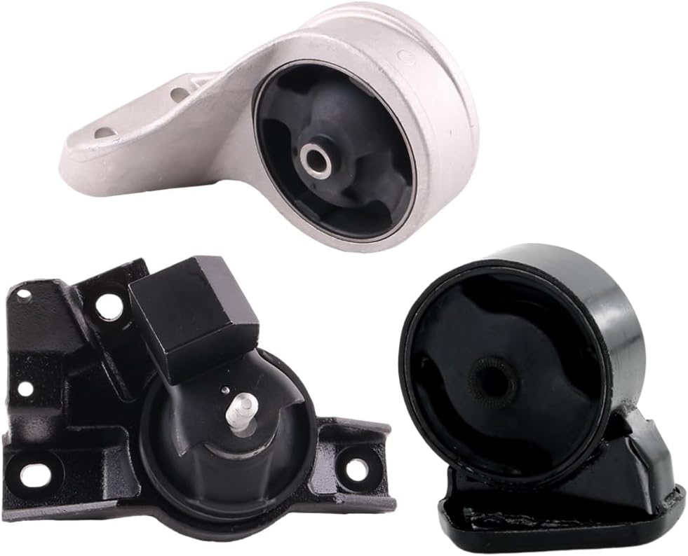 DETOTI Engine Motor Mount 3PCS. 2003-2006 for Hyundai Santa Fe 3.5L A7187,A7113,A71014/ GP9371,GP7036,GP8955/ EM9371,EM7036,EM8955