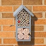 Garden Mile Bug Houses for Garden Kids Insect hotel for garden Bug Hotels for Graden Bugs House for Kids Ladybird House for Garden Nesting Box Bee Hotels For Gardens uk