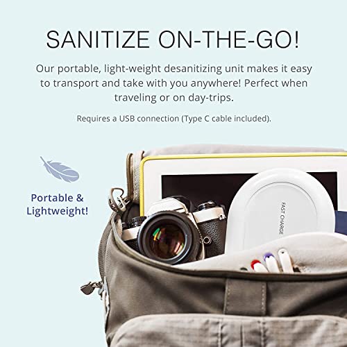 Johns Avenue UV Phone Sanitizer and Charger UV Sanitizer with Quick 5 Minute Sanitation Mode Can Also Be Used in Car - Image 4