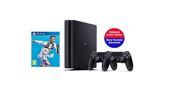 sony ps4 slim 500 gb fifa 19 2 kol