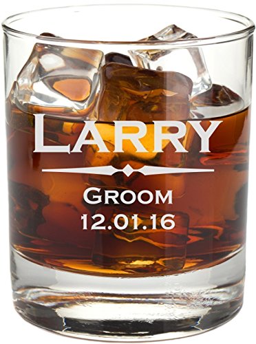 Personalized Whiskey Glass with Custom Engraving - RG01