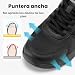 Imagen de FitVille Zapatillas Caminar Hombre Extra Anchas Zapatos Hombre Casuales Sneakers Comodos Calzado Deporte Hombre Transpirables Negro 42