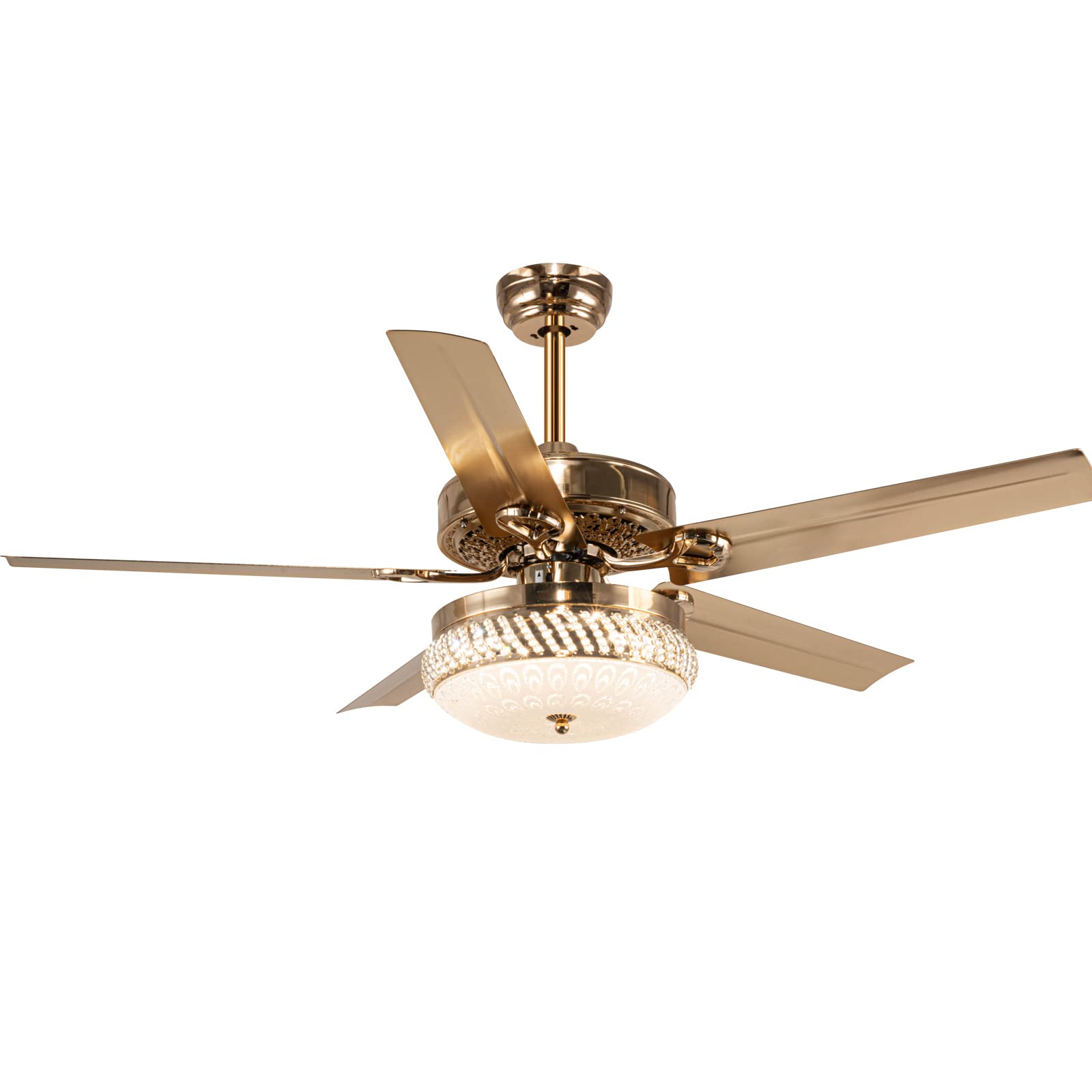 Morpholife Crystal Ceiling Fan 