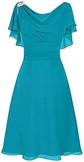 Aniywn Women Formal Wedding Bridesmaid Dress Plus Size High-Waist Party Ball Prom Gown Cocktail Dress - coolthings.us