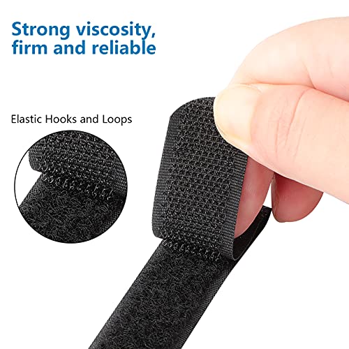 Cable ties con hebilla de plástico de 300 mm ajustables para sujetar mangueras 4