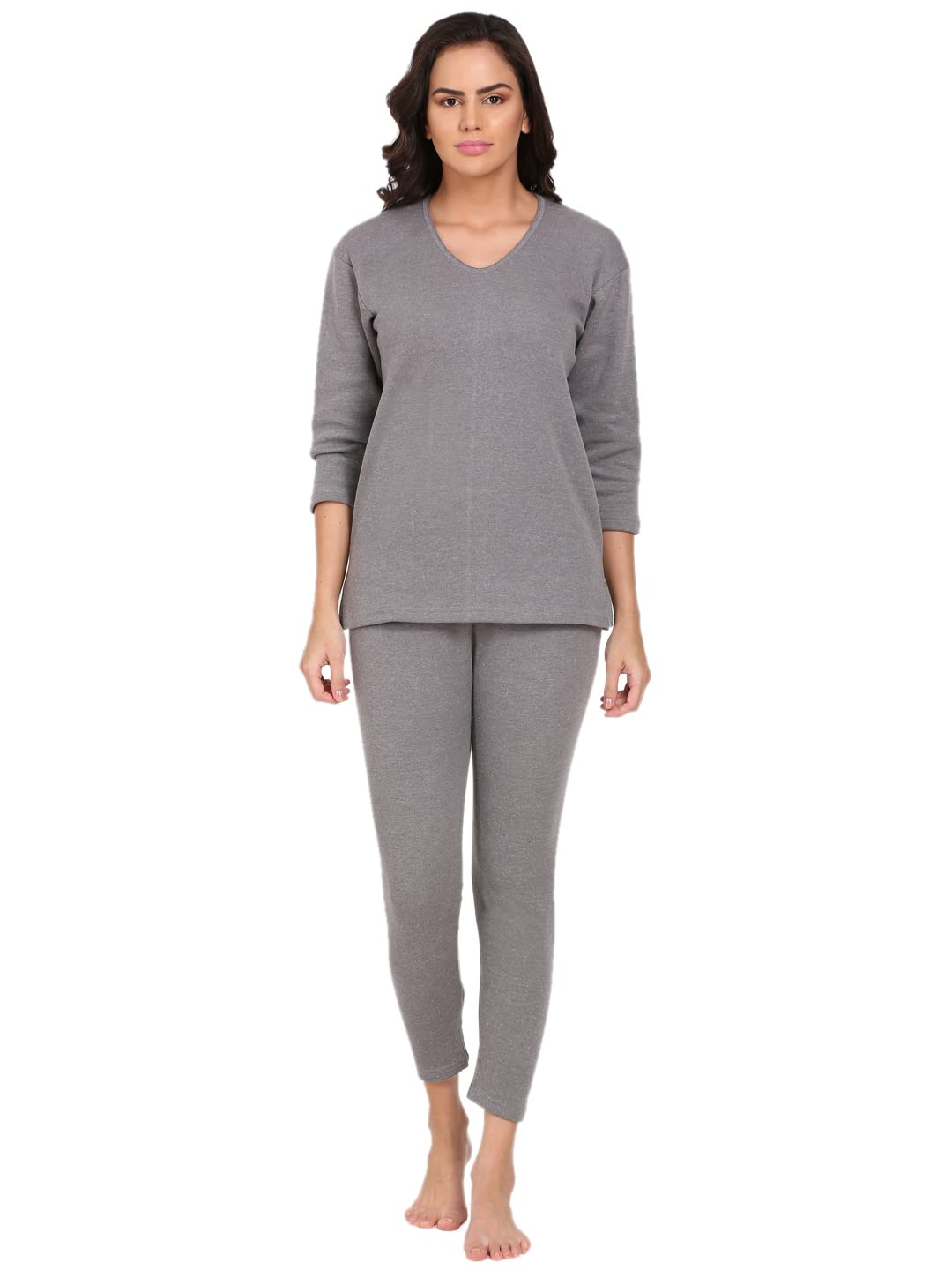 touch wool Women's Light Grey Thermocot-picture-8
