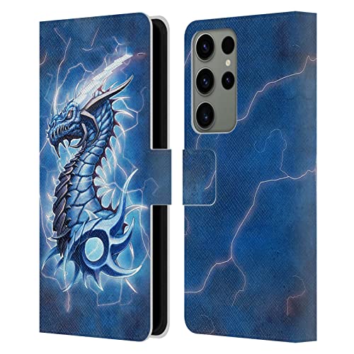 Étui portefeuille Galaxy S23 Ultra Christos Karapanos Tonnerre Dragons 2 Head Case