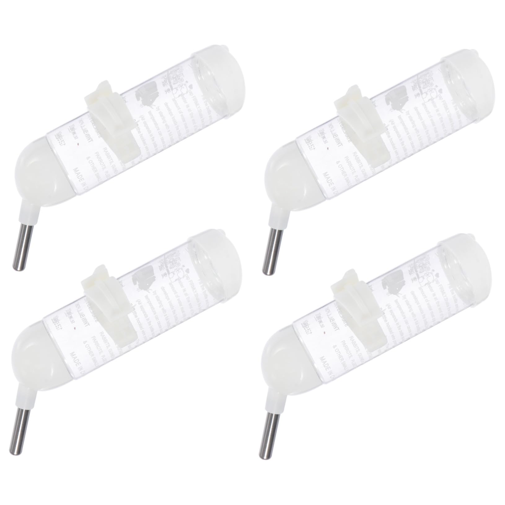 Happyyami Practical Hamster Water Feeder Leakproof Roller Bottle Easy-Clean Design Pet Supplies