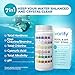 Varify 7 in 1 Pool and Spa Test Strips- Easy to Use Water Testing Kit for Pool, Spa, Hot Tub & More - Tester Strip for Water Hardness, Chlorine, Bromine, pH, Alkalinity and Cyanuric Acid (100 Strips)